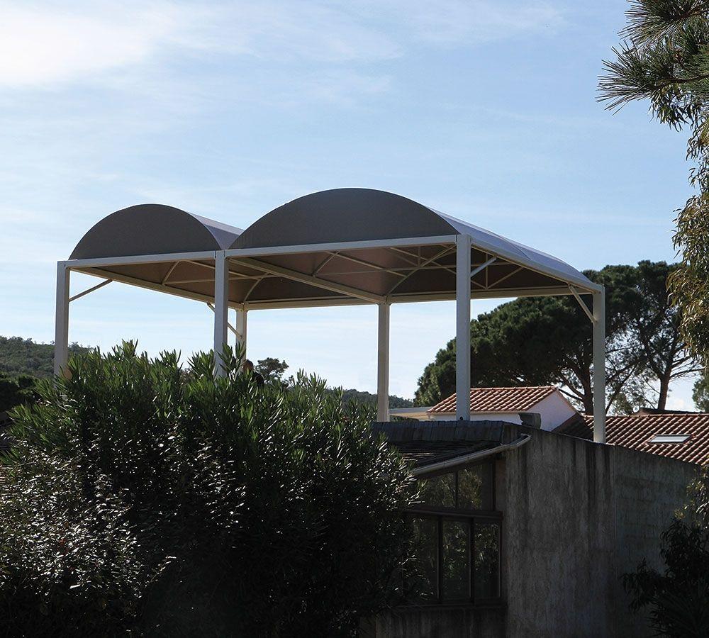 abri terrasse carport tunnel restaurant porto-vecchio