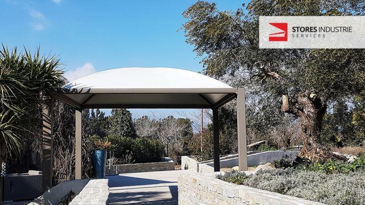 abri carport en acier ghisonaccia