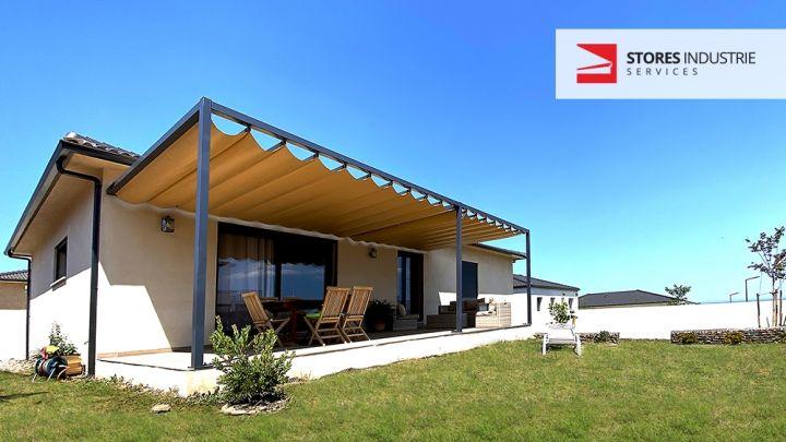 pergola retractable manuel abris terrasse