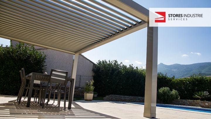 lames orientables pergola particulier bastia