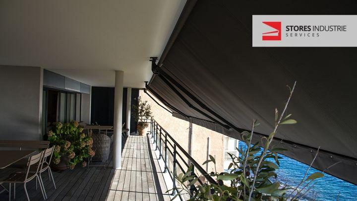 terrasse appartement store banne bastia vue mer